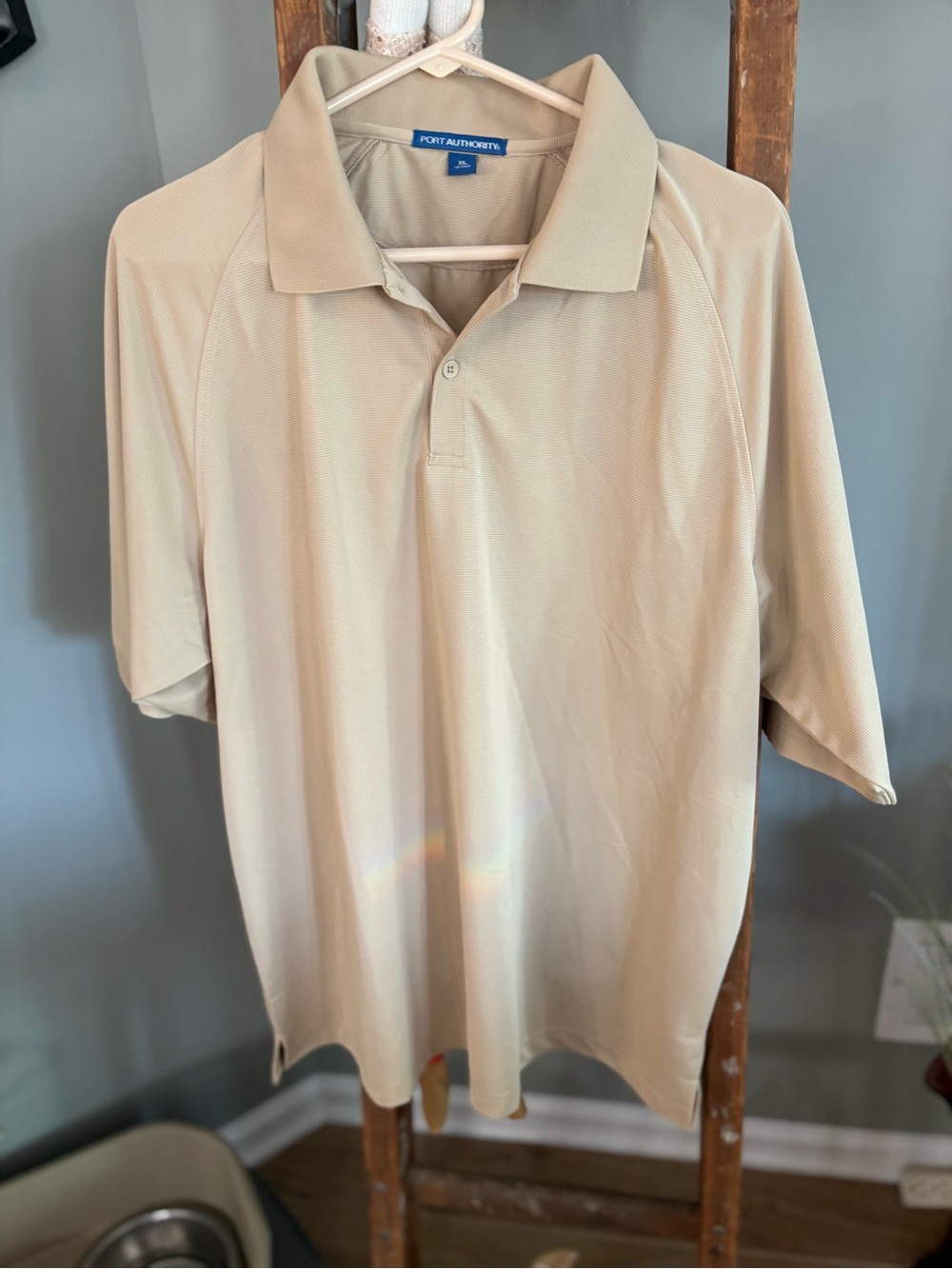 Port Authority Men's dark Beige Polo size XL